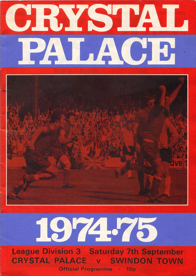 <b>Saturday, September 7, 1974</b><br />vs. Crystal Palace (Away)